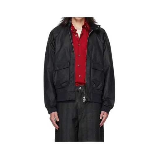 Zip-Up Bomber Jacket