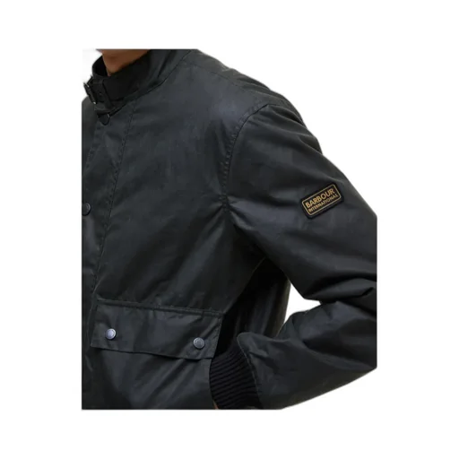 Buttoned Pocket-Detail Jacket