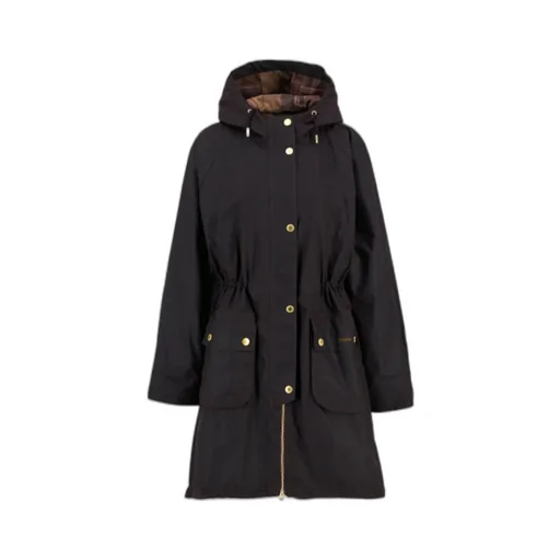 Drawstring Hooded Coat
