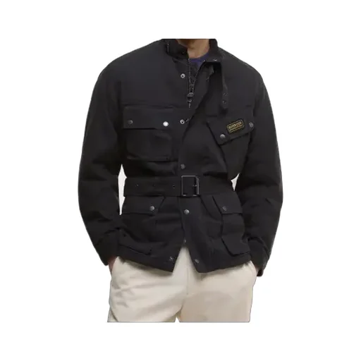 A7 Logo Patch Belted Jacket