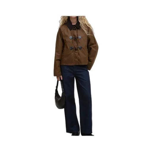 Corduroy-Collar Jacket
