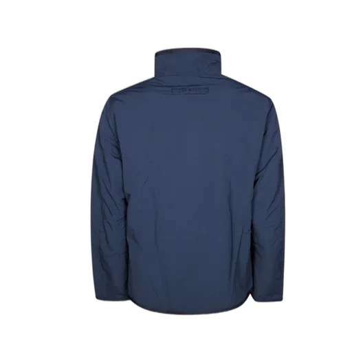 Logo Embroidered Reversible Fleece Jacket