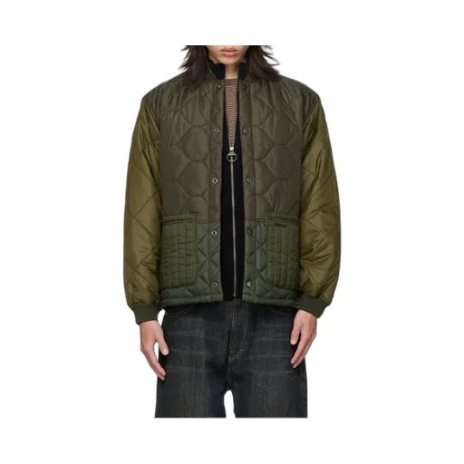 Quilted Button-Up Jacket