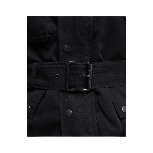 A7 Logo Patch Belted Jacket