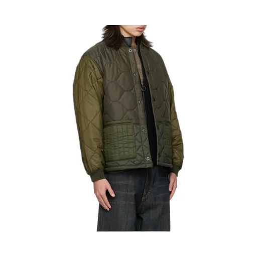 Quilted Button-Up Jacket