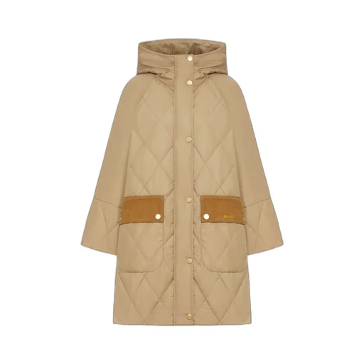 Quilted Hooded Coat