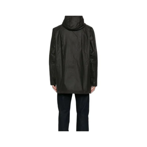 Hooded Snap-Fit Coat