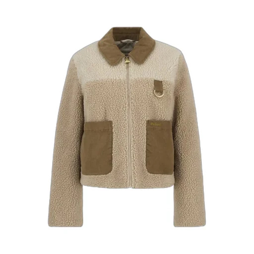 Corduroy-Collar Jacket