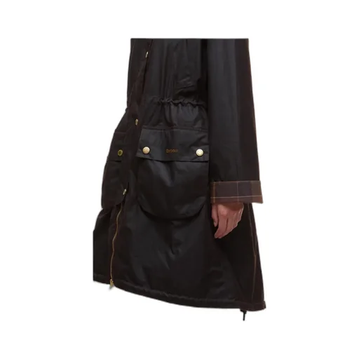 Drawstring Hooded Coat