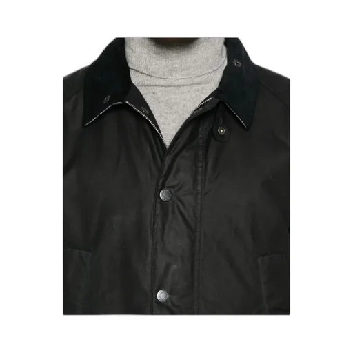 Crinkled Finish Shirt Jacket