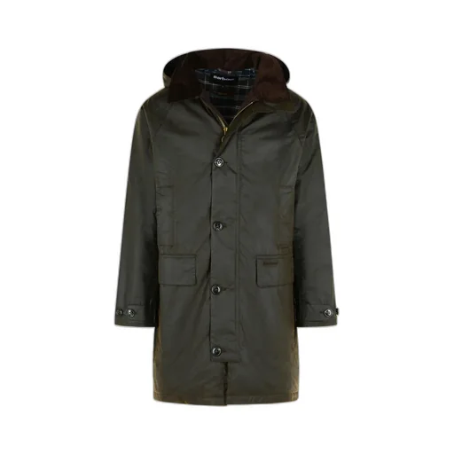 Beudale Brown Waxed Cotton Parka