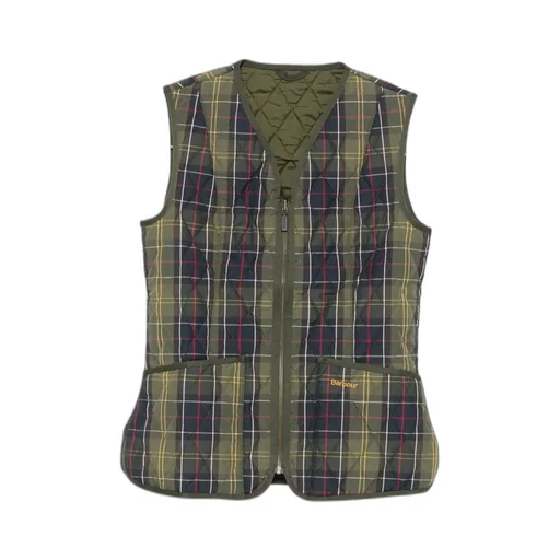 Quilted Tartan Gilet