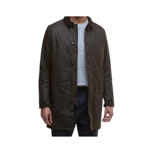 Cotton Buttoned Coat