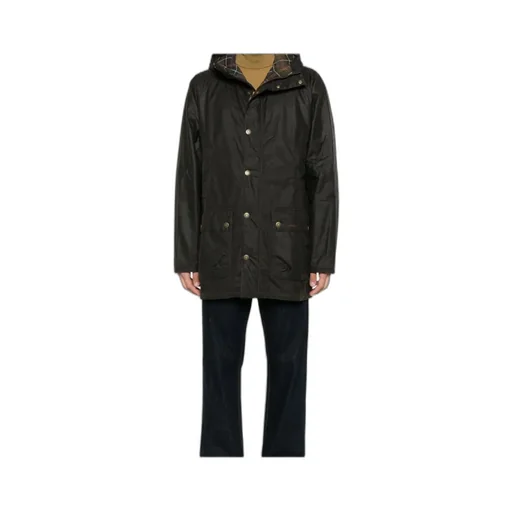 Hooded Snap-Fit Coat