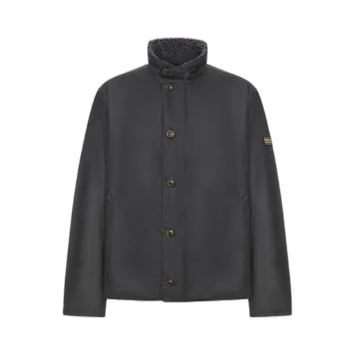 Cotton Fleece-Lined Jacket