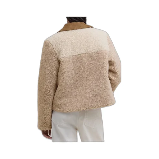 Corduroy-Collar Jacket