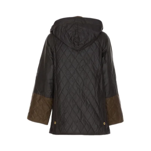 Panelled Waxed Parka