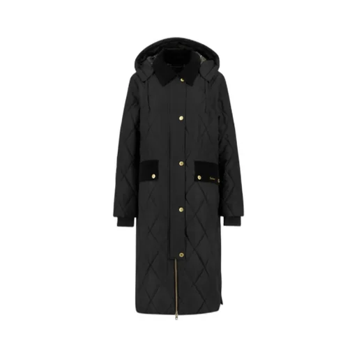 Quilted Hooded Coat