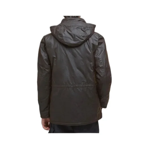 Winter Sapper Hooded Wax Jacket