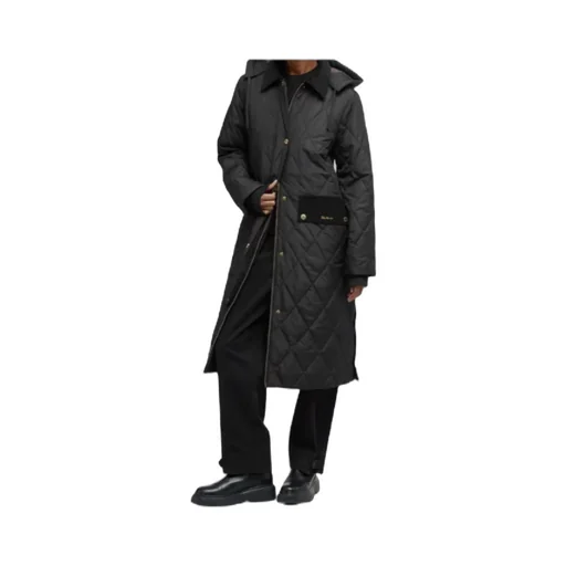 Quilted Hooded Coat