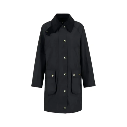 Long Beadnell Straight Hem Coat