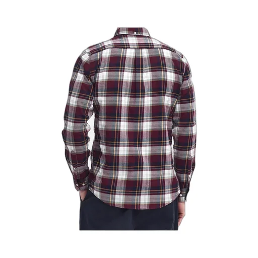 Logo-Detail Plaid Shirt