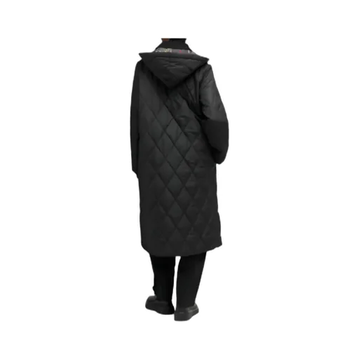 Quilted Hooded Coat