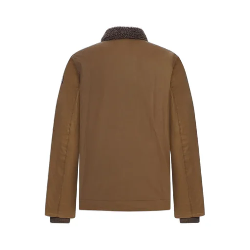 Borg-Collar Cotton Jacket