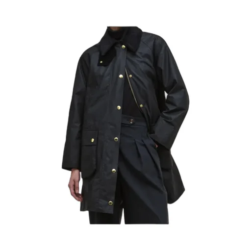 Long Beadnell Straight Hem Coat