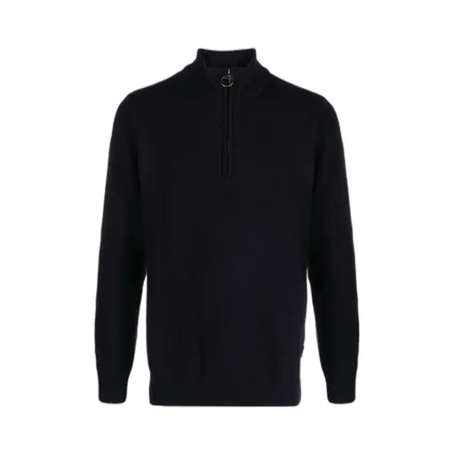 High-Neck Knitted Jumper