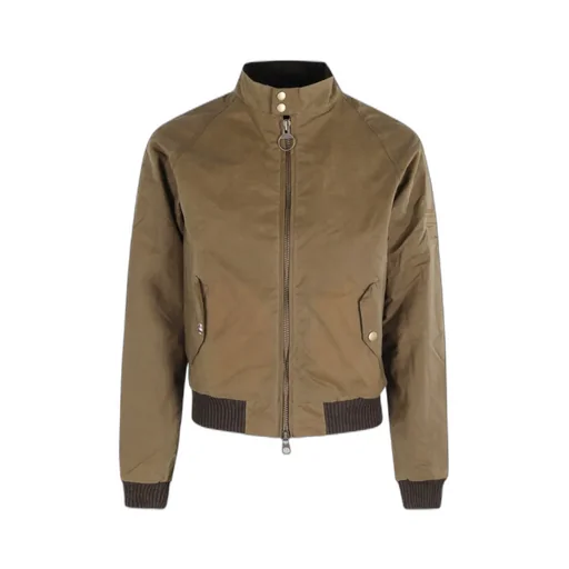 Stand Collar Zip-Up Jacket