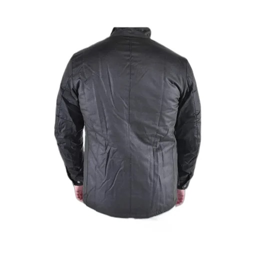 Logo Patch Waxed Jacket