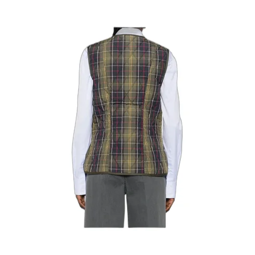Quilted Tartan Gilet
