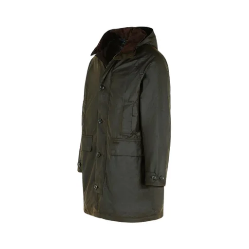 Beudale Brown Waxed Cotton Parka