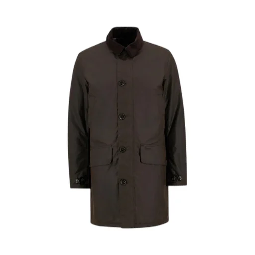 Cotton Buttoned Coat