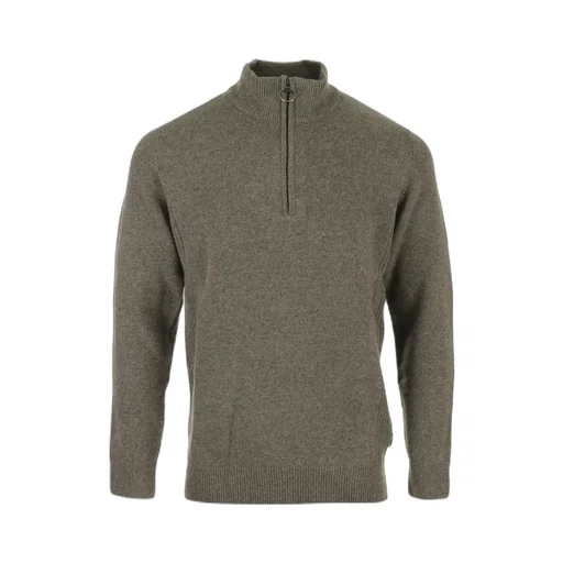 High-Neck Knitted Jumper