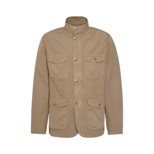 Button-Fastening Cotton Jacket