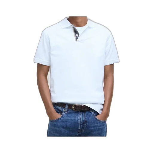 Tartan Piqué Polo Shirt