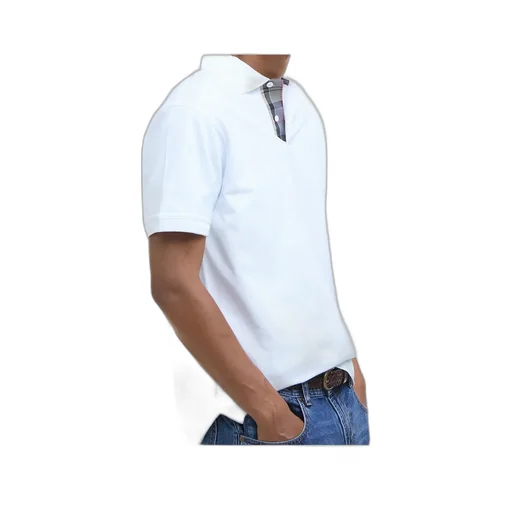 Tartan Piqué Polo Shirt