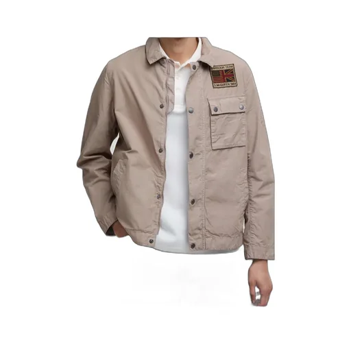 Long Sleeved Buttoned Jacket