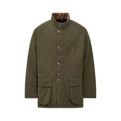 X Baracuta Oversized Bedale Waxed Jacket