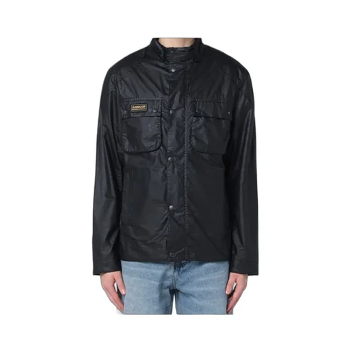 Logo-Patch Long-Sleeved Jacket