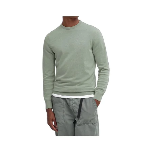 Short-Sleeved Round Collar Pullover