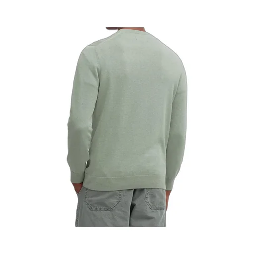 Short-Sleeved Round Collar Pullover