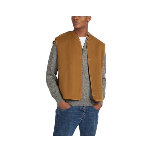 Warm Pile Press-Stud Reversible Vest