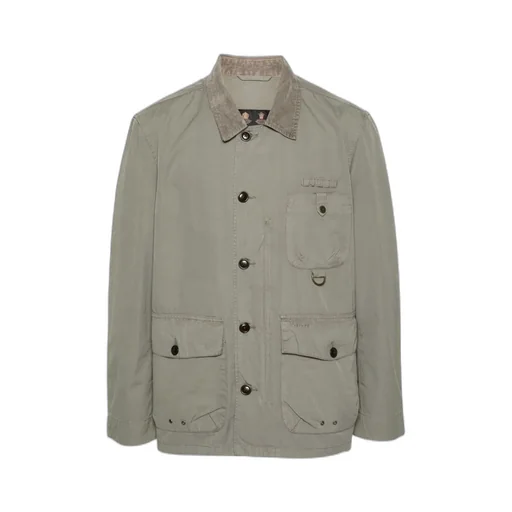 Pocket Detailed Military Shirt Jacket