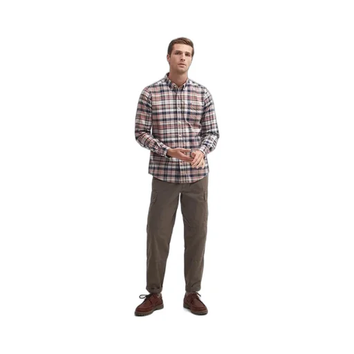 Plaid-Check Cotton Shirt