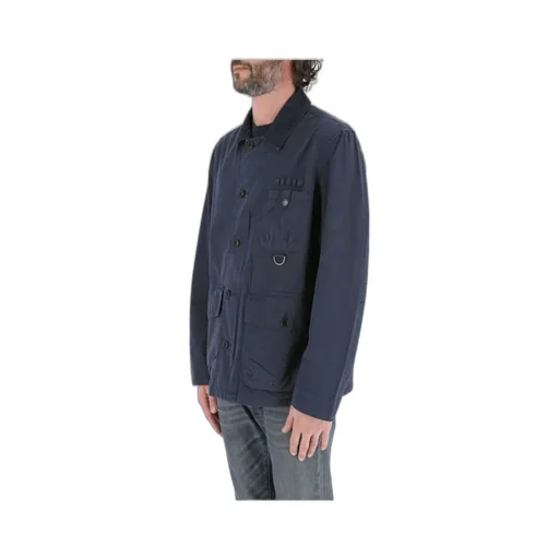Pocket Detailed Military Shirt Jacket