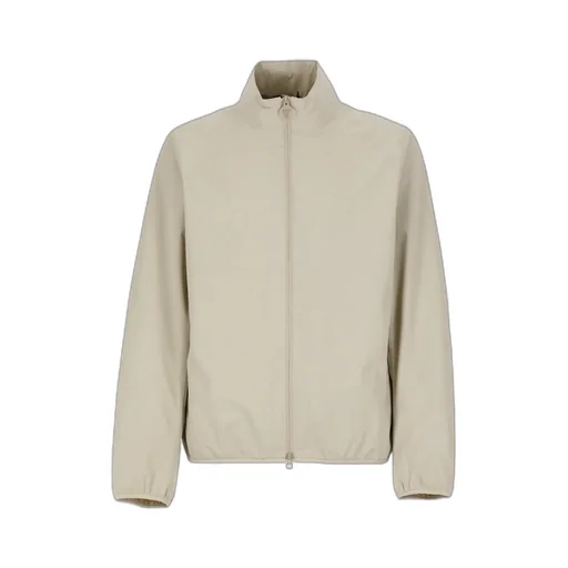 Logo Embroidered Zipped Jacket