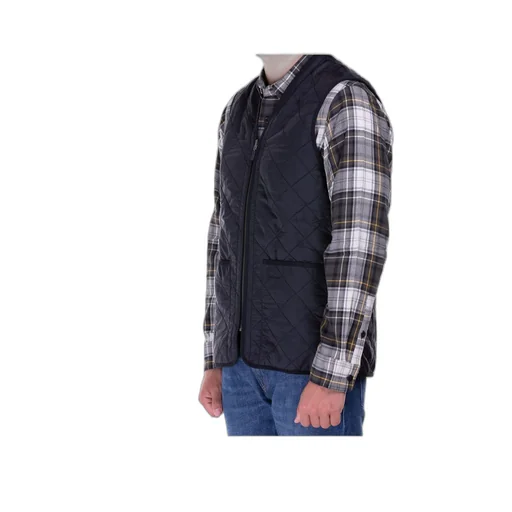 Reversible Checkered Zip-Up Gilet